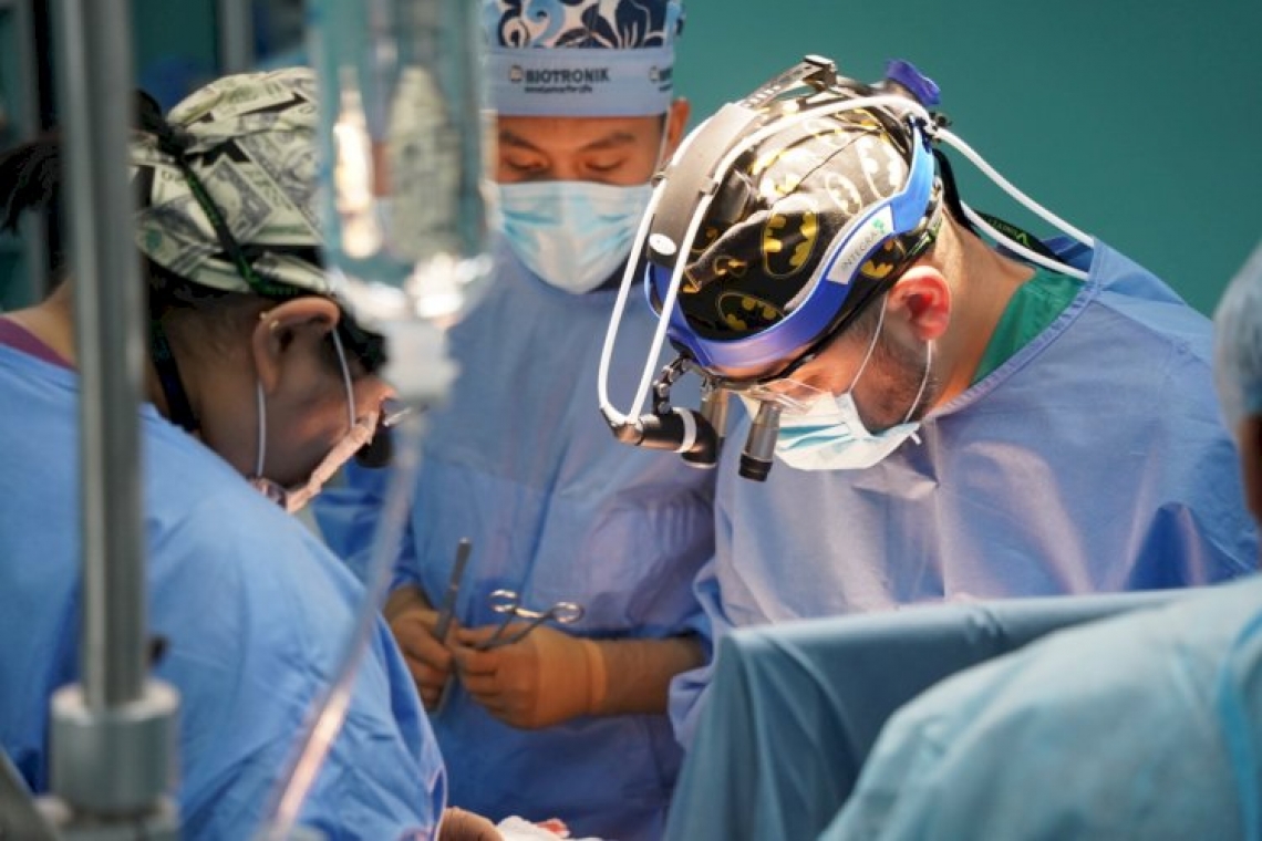 В кардиохирургическом отделении за 2023 год выполнено 376 операций в рамках ГОМБП и ОСМС