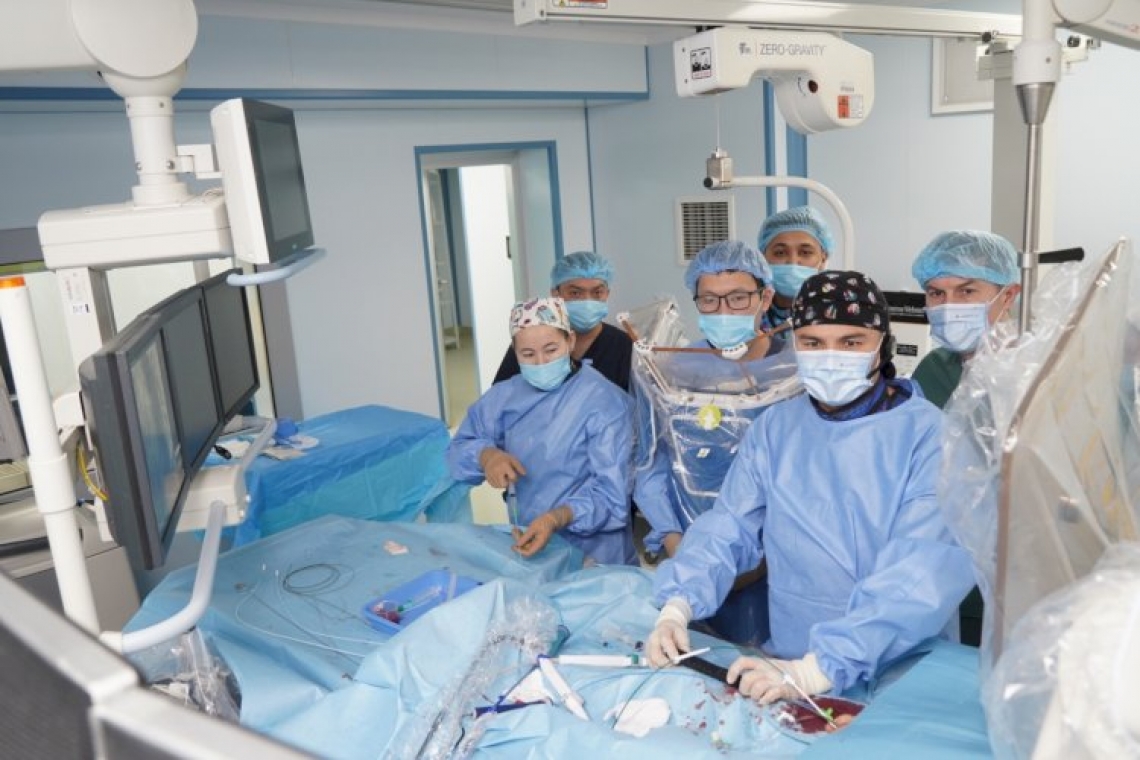 Алматылық дәрігерлер бес күнде отыз күрделі операция жасады