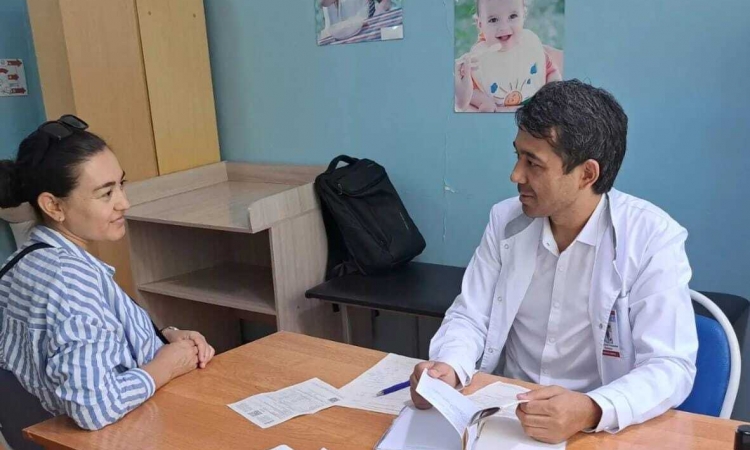Жители города Конаев и Алматинской области получили консультативно - диагностическую помощь специалистов НИИКВБ 