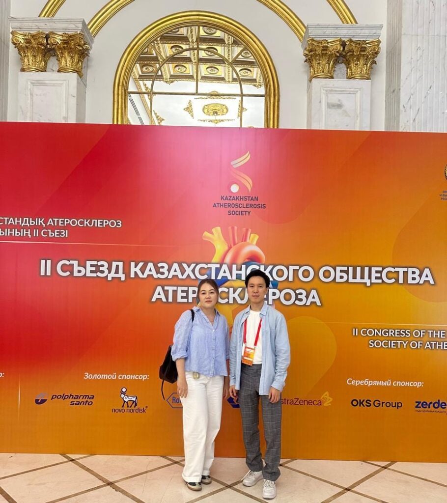 КІАҒЗИ кардиолог дәрігері Виталий Павлов Қазақстан атеросклероз  қоғамының II съезінде баяндама жасады