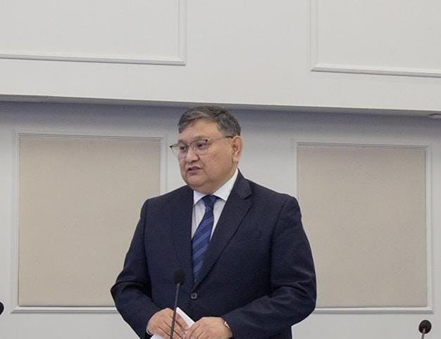 Республикалық ревматология орталығының басшысы Ғалымжан Тоғызбаев Талдықорғанда Ревматология орталығының ашылу салтанатына қатысты